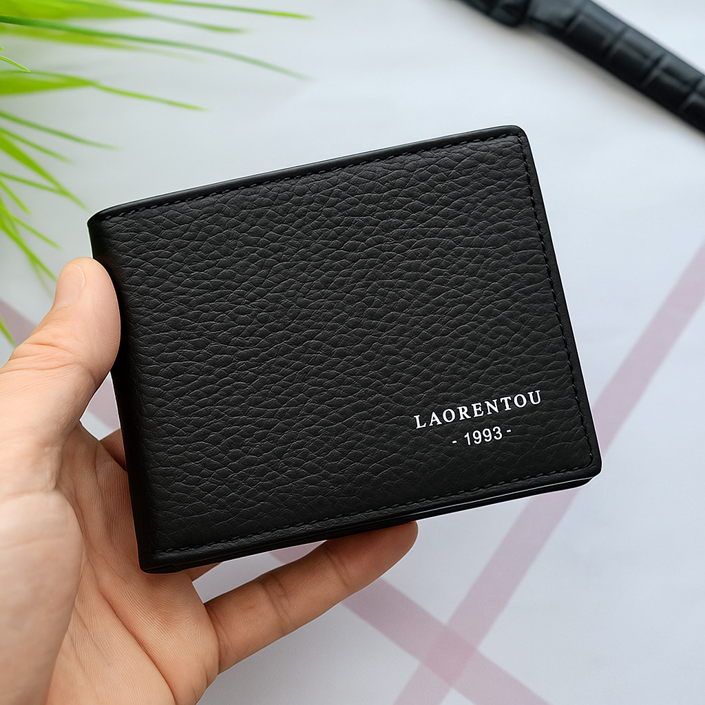 Cartera De Piel Imperial Noir