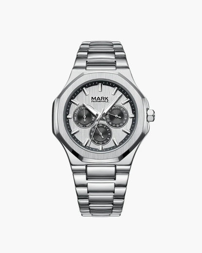 RELOJ DE ACERO INOXIDABLE (RESISTENTE AL AGUA)