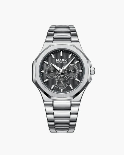 RELOJ DE ACERO INOXIDABLE (RESISTENTE AL AGUA)