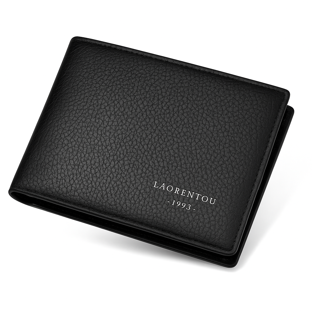 Cartera De Piel Imperial Noir